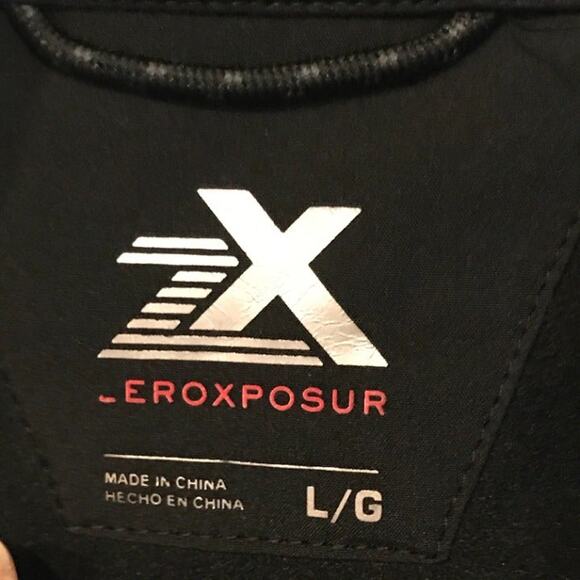 ZeroXposur Black Grey Performance Jacket - Picture 3 of 3